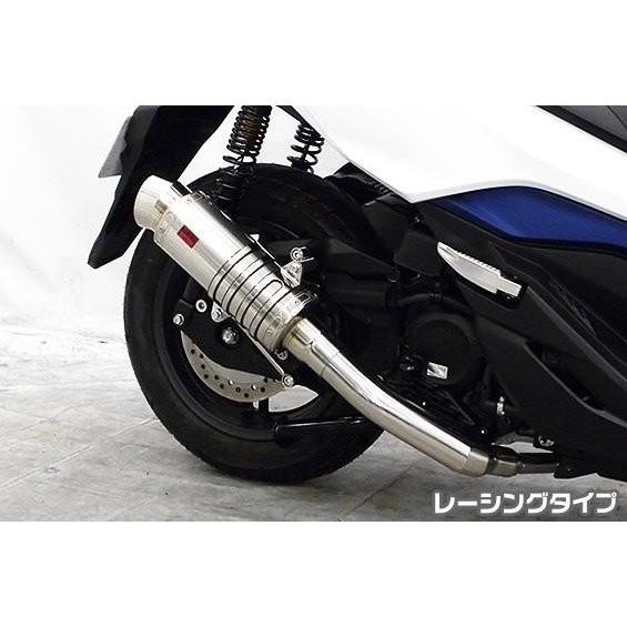フォルツァMF13ステンレス マフラー ポリッシュ仕上げ フォルツァMF13