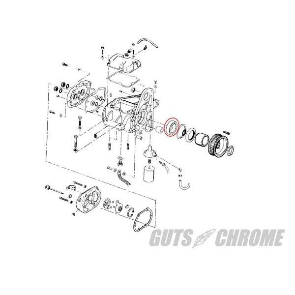 さきページ 1106-0071 5速T/M用メインシャフトボールベアリング DRAG SPECIALTIES