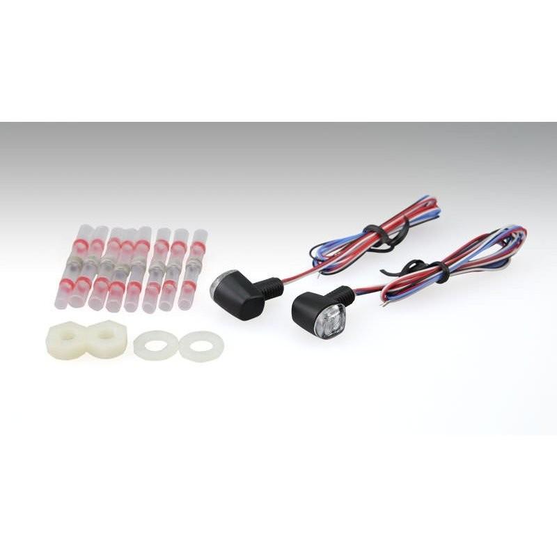 キジマ　ナノウィンカー　コンビ　LED ウインカー＆テールランプ Nano コンビランプ クロームメッキ LED 12V