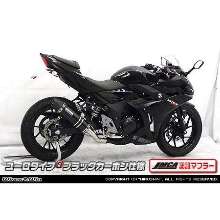GSX250R（2BK-DN11A） スリップオンマフラー ユーロタイプ ブラック