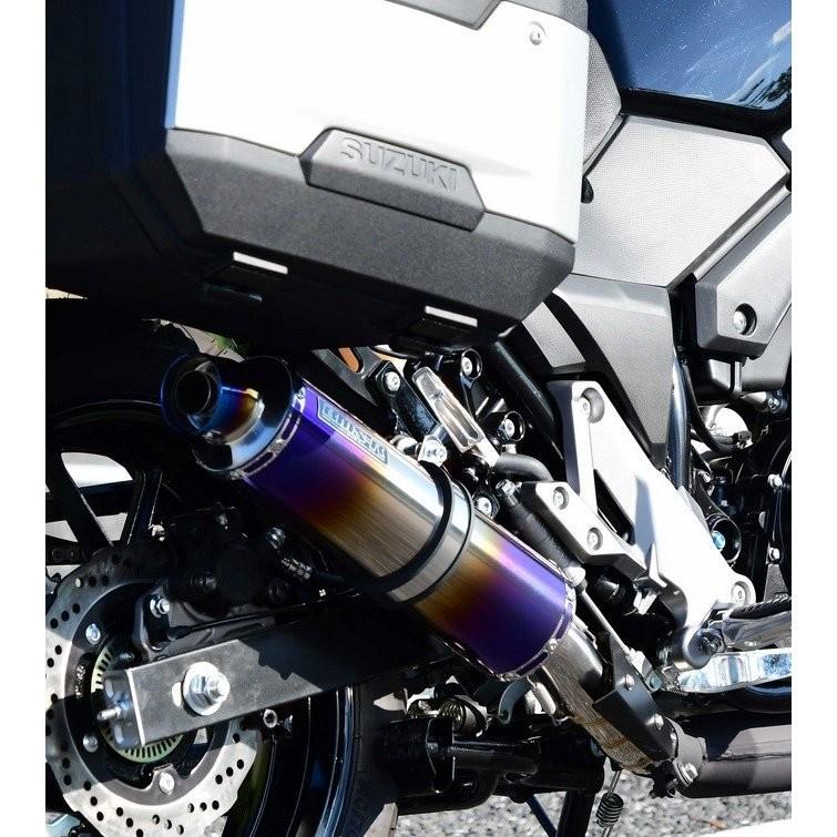 Vストローム250（V-Strom250） R-EVOヒートチタン スリップオン