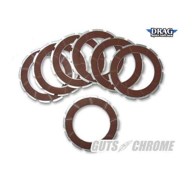 1131-0443 54-70 XL用クラッチプレート 7枚セット DRAG SPECIALTIES（ドラッグスペシャリティーズ）