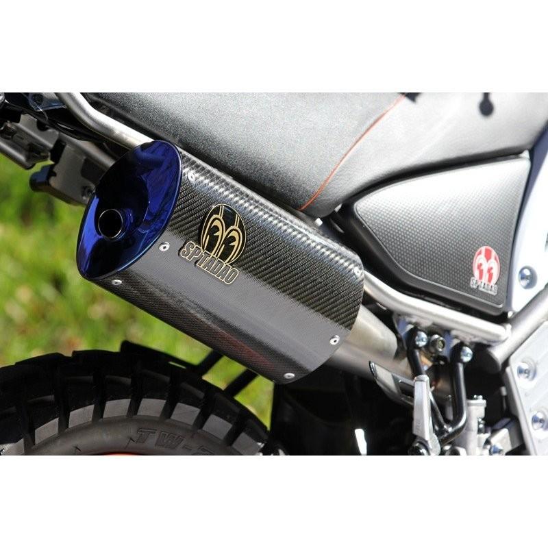 SP忠男　パワーボックス　エキゾーストパイプ　DG32J トリッカー（2BK-DG32J） POWERBOXマフラー チタン/カーボン（パワー