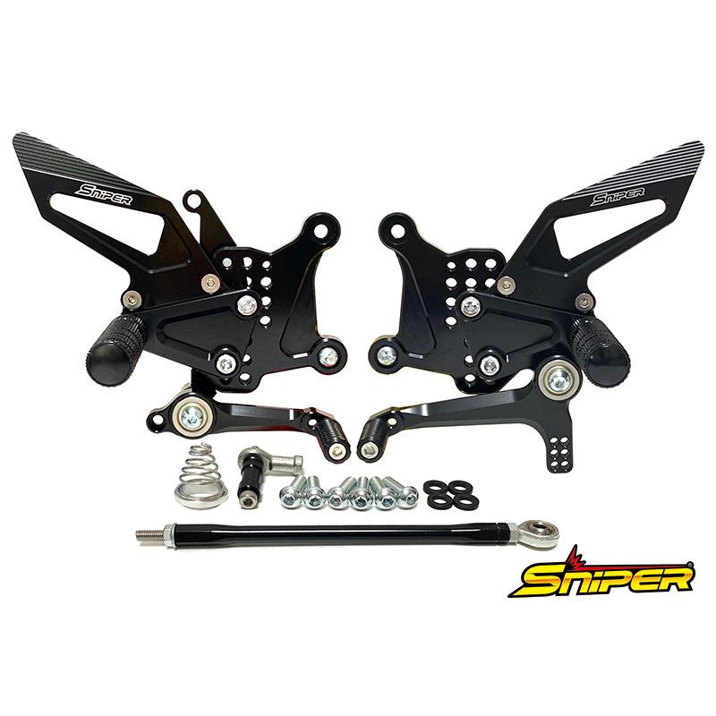 数量は多 ストリート用 バックステップ 黒 クイックシフター無し車対応 Sniper スナイパー Zx 25r 年 新品即決 Erwo Org Pk