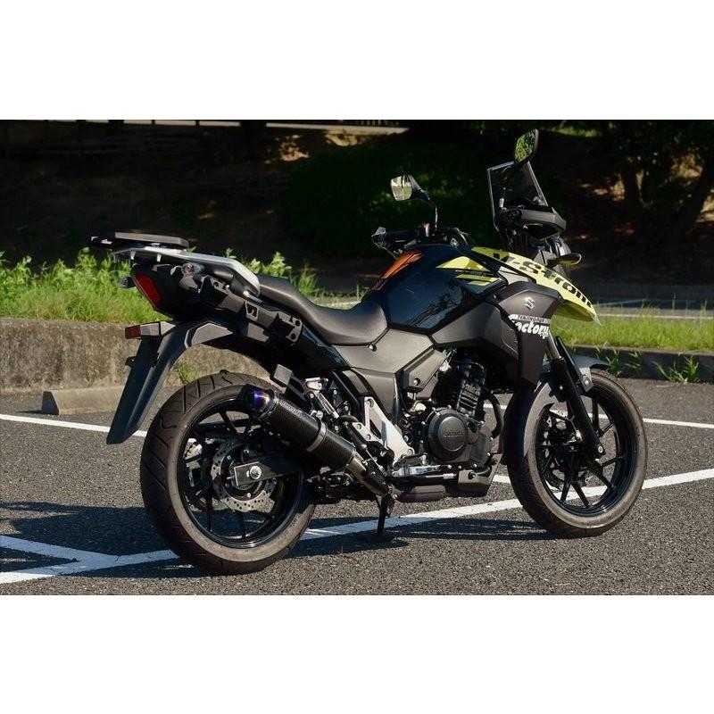 Vストローム250（V-Strom250） R-EVOカーボン スリップオンマフラー