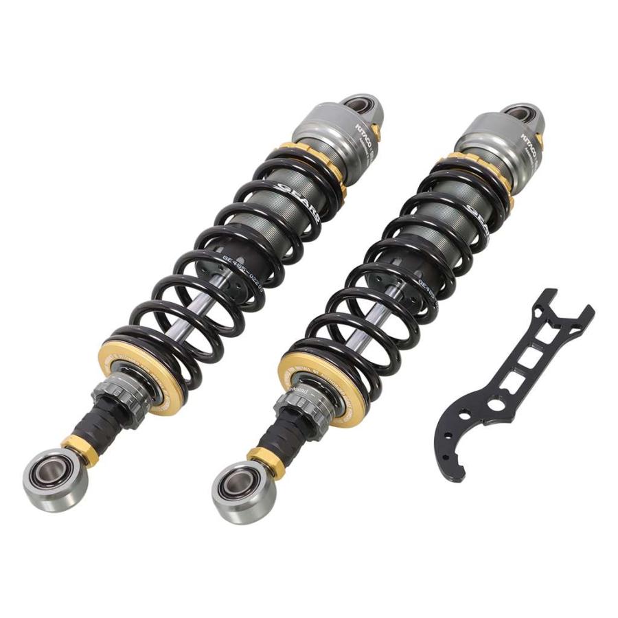 GB350/S(NC59) KITACO GEARS リアショック KITACO（キタコ） KITACO×GEARS ショックアブソーバー ガンメタリック