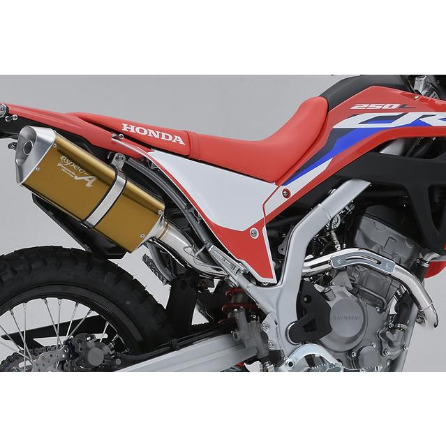 SUS TYPE-SA ゴールド えり巻き YAMAMOTO RACING（ヤマモトレーシング） CRF250L（21年） フルエキゾースト-車、バイク、自転車