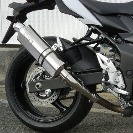 GSR750（GR7NA）13年〜 リアエキゾーストマフラー チタンオーバル（ソリッドタイプ）JMCA認証 WR'S（ダブルアールズ）_3