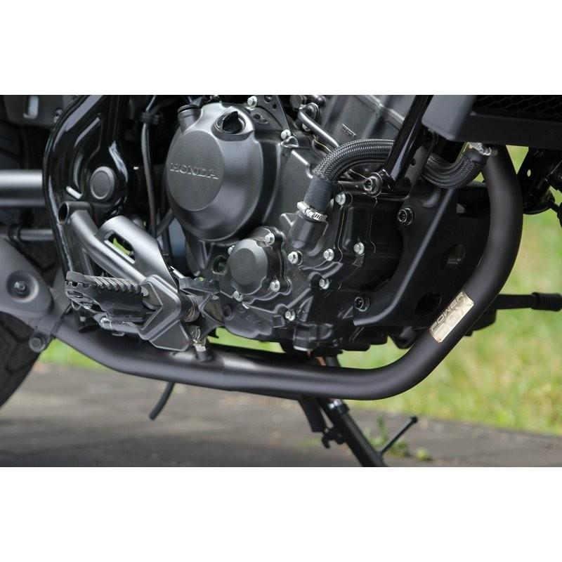 レブル250（2BK-MC49） POWERBOX PIPE 耐熱ブラック（パワーボックス