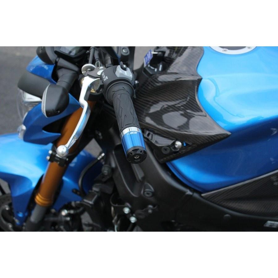 ヘビーウェイトハンドルバーエンドスライダー ロング手あい 黒いこと SSK SPEEDRA（スピードラ） DUCATI 748