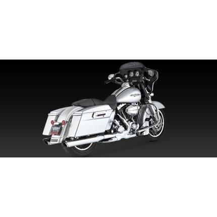 ツインスラッシュ スリップオン ラウンド VANCE\u0026HINES（バンス＆ハインズ） ツーリングファミリー（95〜13年）