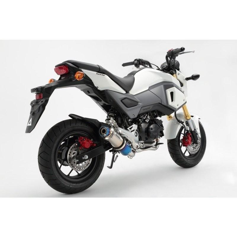 GROM（グロム）EBJ-JC61/2BJ-JC75 16年〜 R-EVOチタンマフラー 政府