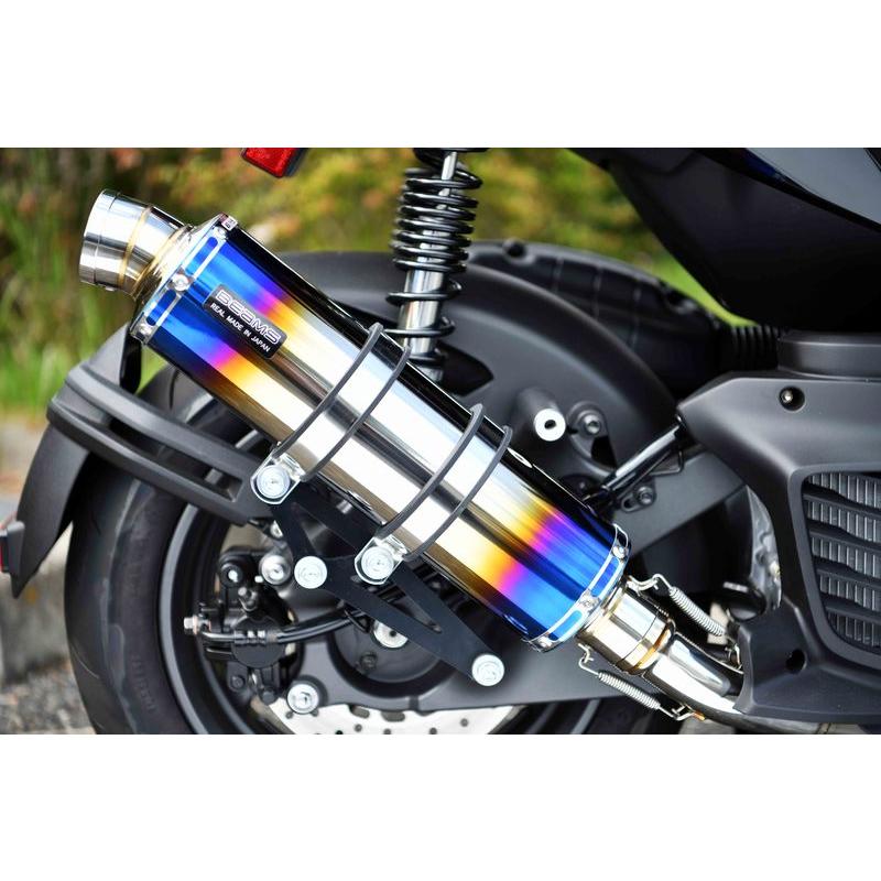 R-EVO マフラー ヒートチタンサイレンサー 政府認証 BMS-R