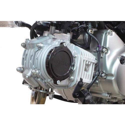 L.シリンダーヘッドサイドカバー(ブラック) SP武川（TAKEGAWA） GROM
