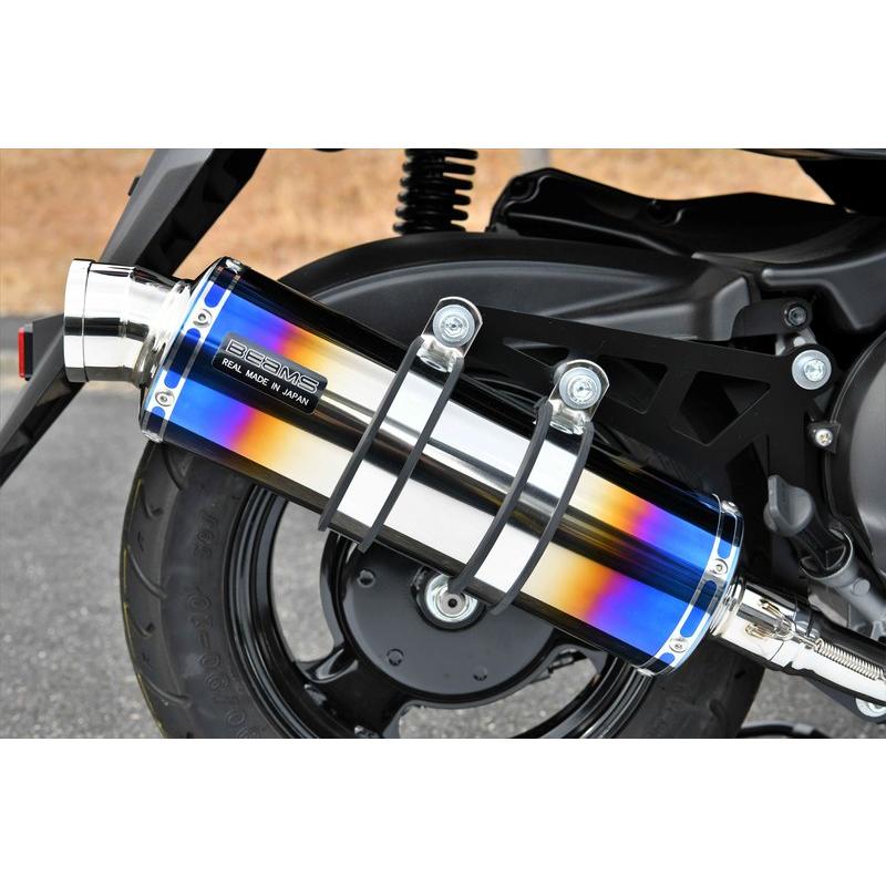 専用 BEAMS R-EVO マフラー ヒートチタン 政府認証 BMS-R（ビームス