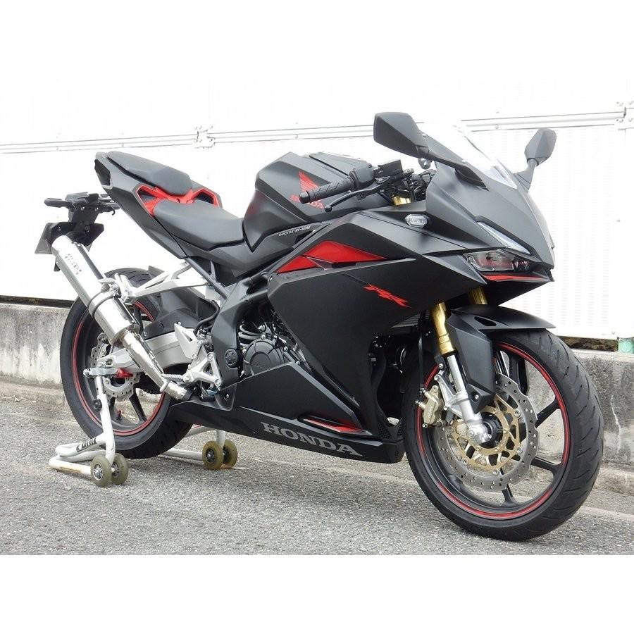 CBR250RR（2BK-MC51） リヤエキゾースト ラウンドタイプ （ステンレス/ステンレス）スリップオンマフラー 政府認証 WR'S（ダブルアールズ）の画像