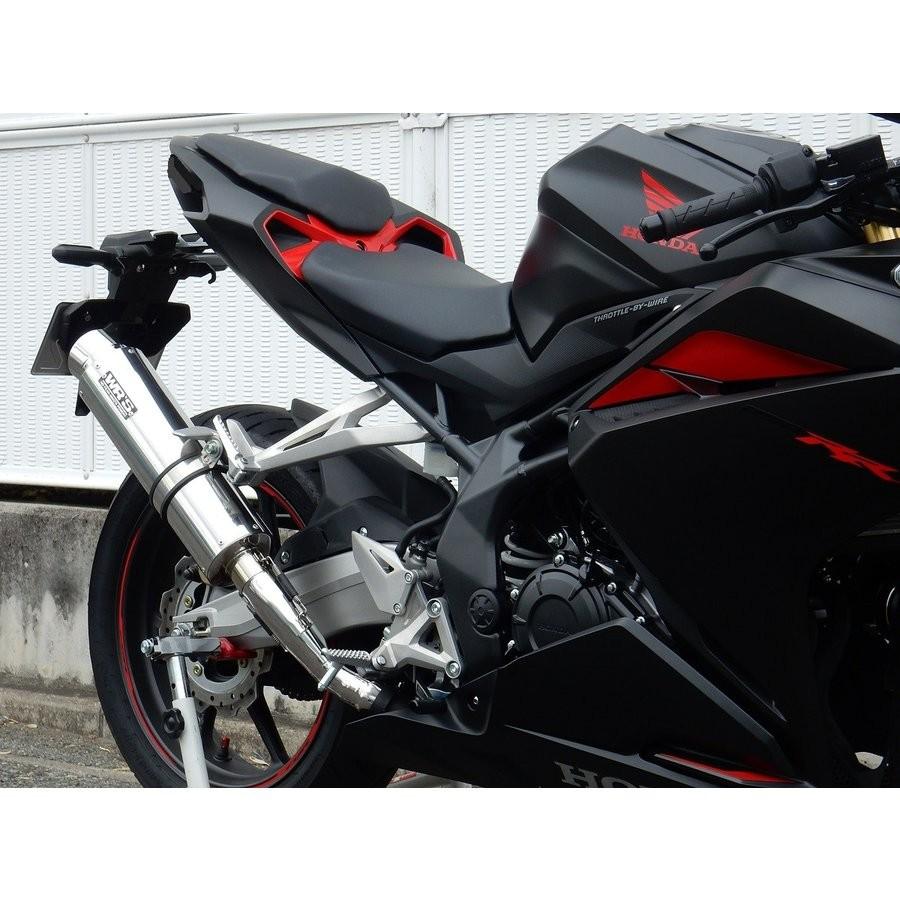 CBR250RR（2BK-MC51） リヤエキゾースト ラウンドタイプ （ステンレス/ステンレス）スリップオンマフラー 政府認証 WR'S（ダブルアールズ）の画像
