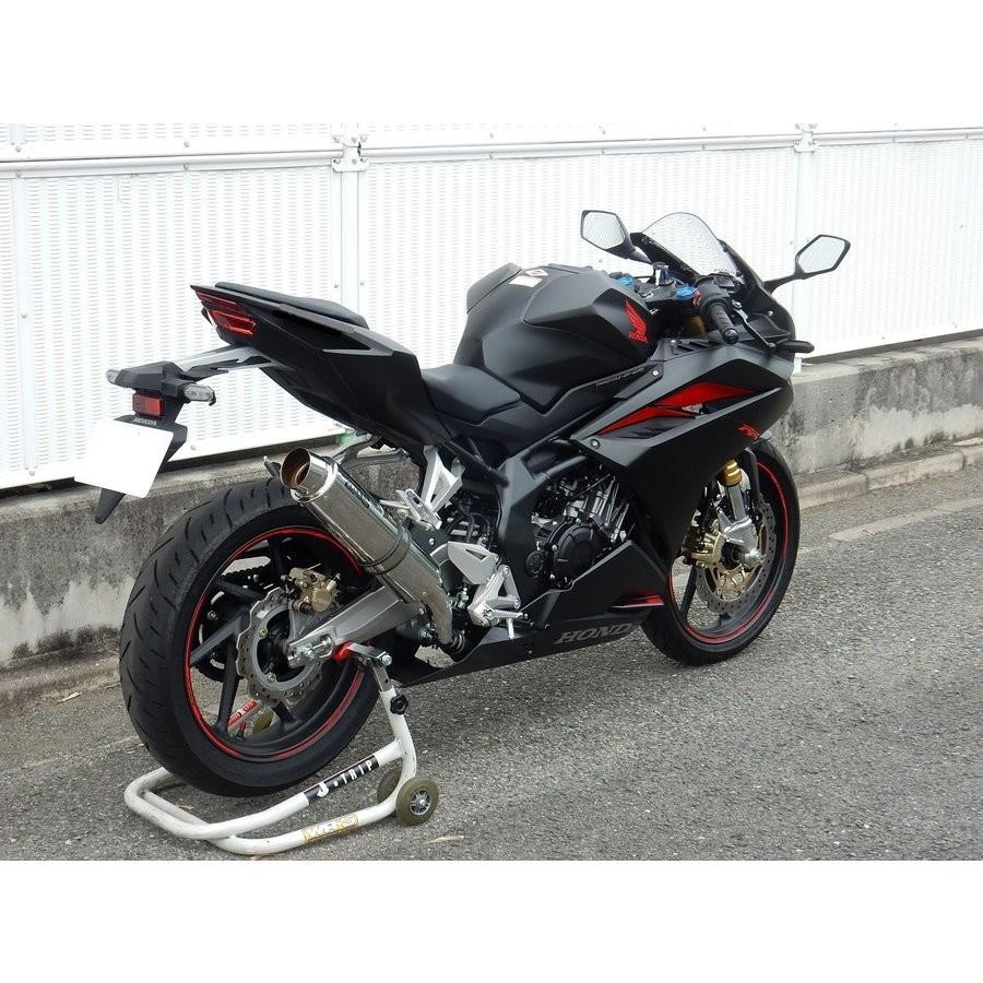 CBR250RR（2BK-MC51） リヤエキゾースト ラウンドタイプ （ステンレス/ステンレス）スリップオンマフラー 政府認証 WR'S（ダブルアールズ）の画像