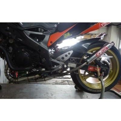 TZR250R・RS（3XV） 鏡面ステンレスチャンバー Type2 K2-tec（ケイツー