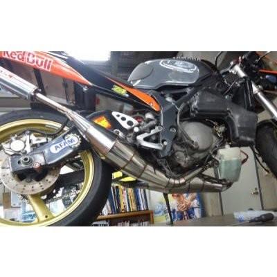 TZR250R・RS（3XV） 鏡面ステンレスチャンバー Type2 K2-tec（ケイツー