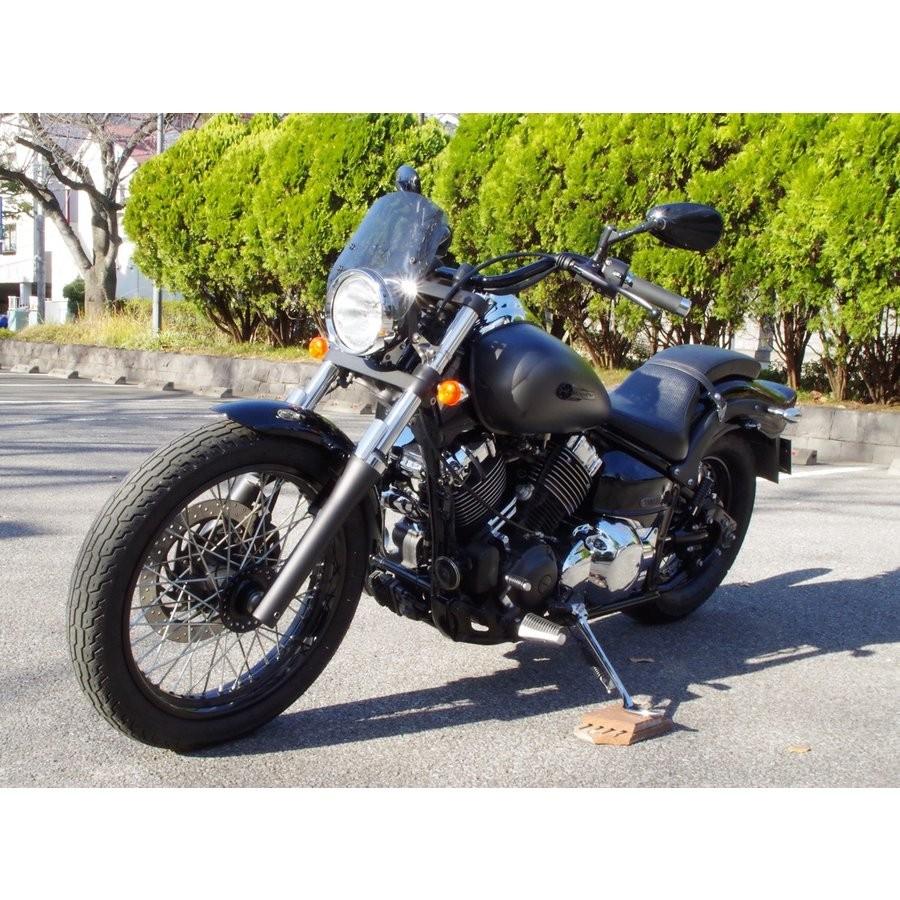 ドラッグスター400（DRAGSTAR） フォークマウントスクリーン ショート