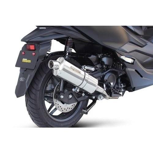 MF13 フォルツァ250 武川マフラー　パワーサイレントオーバルマフラー パワーサイレントオーバルマフラー（政府認証） SP武川（TAKEGAWA