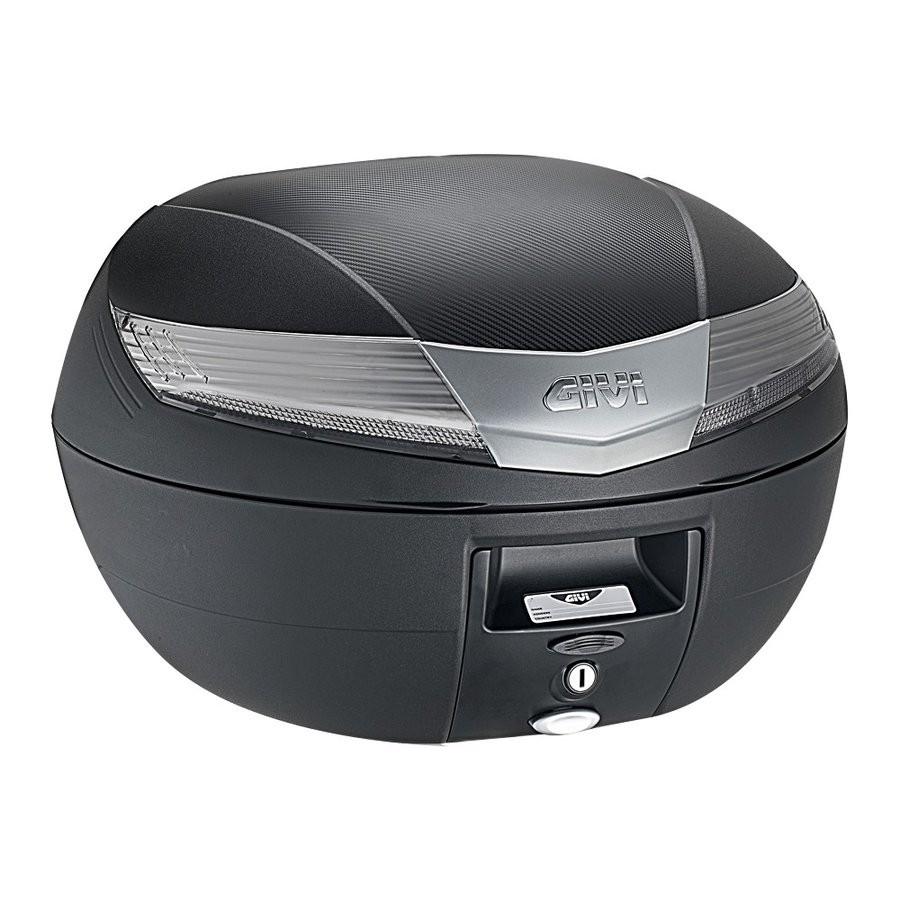 モノキーケース V40NT TECH 未塗装ブラック（スモークレンズ） GIVI（ジビ）