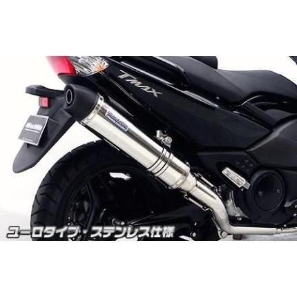 TMAX（SJ08J） ダイナミックマフラー ユーロ印字機 ステンレス鋼仕様模様（フルパワーバージョン） ウイルズウィン（WirusWin）