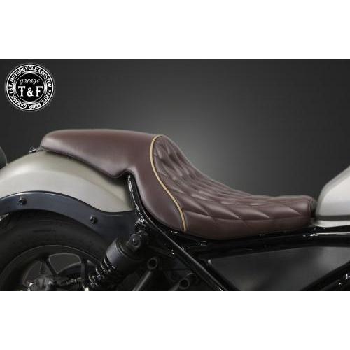 ガンファイターシート（ダイヤ）BR/BE ガレージT＆F レブル250