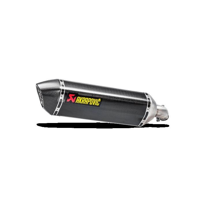 政府認証マフラー スリップオンライン カーボン AKRAPOVIC（アクラポヴィッチ） SV650 ABS（16〜19年）