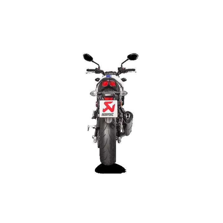 政府認証マフラー スリップオンライン カーボン AKRAPOVIC（アクラポヴィッチ） SV650 ABS（16〜19年）の画像