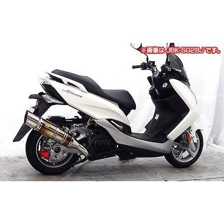 マジェスティS（2BK-SG52J） エクシードチタンマフラー ウイルズウィン