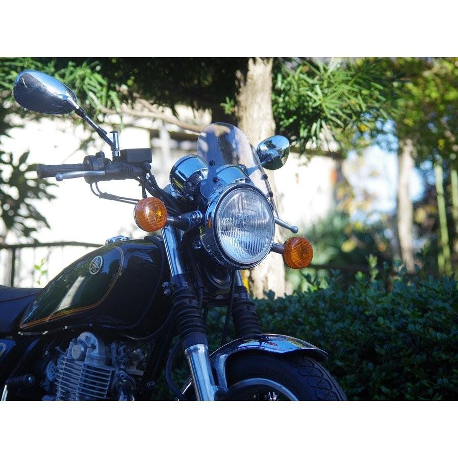 GB250（クラブマン） 汎用ネオクラシックメーターバイザー クリア