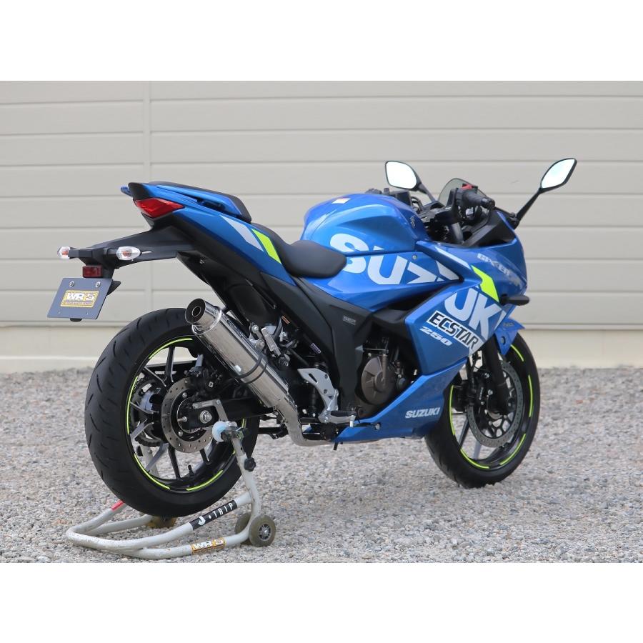 ジクサーSF250（2BK-ED22B） ラウンドタイプ フルエキゾーストマフラー