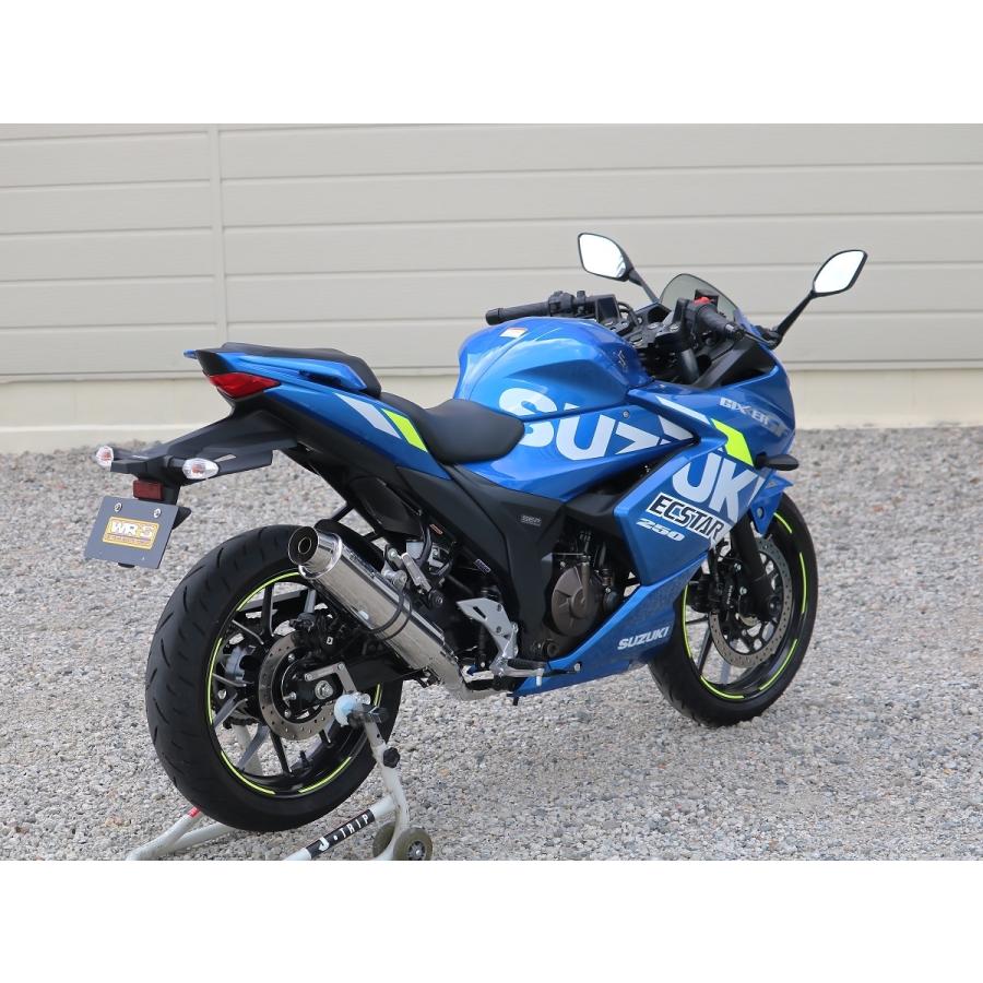 ジクサーSF250（2BK-ED22B） ラウンドタイプ フルエキゾーストマフラー