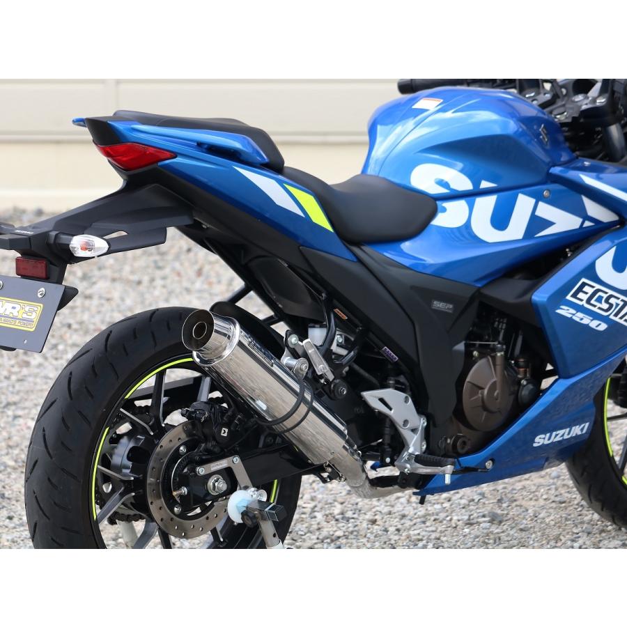 ジクサーSF250（2BK-ED22B） ラウンドタイプ フルエキゾーストマフラー