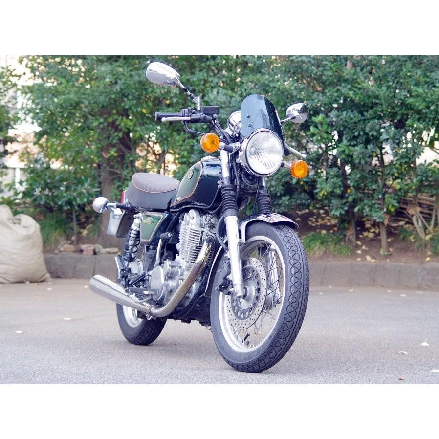 GB250（クラブマン） 汎用ネオクラシックメーターバイザー スモーク