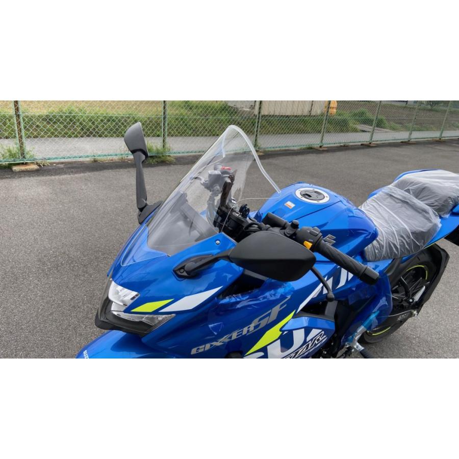 ジクサーSF250 クリアスクリーン アクリポイント（ACRY-Point