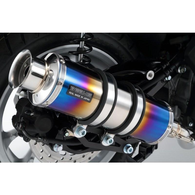 NMAX（エヌマックス）SE86J/2BJ-SED6J SS300ヒートチタンマフラー SP 政府認証モデル BEAMS（ビームス）
