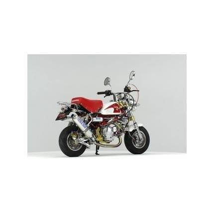OVER チタン ポリッシュブルーマフラー MONKEY Webike | OVER オーヴァー オーバー フルチタン ポリッシュブルー