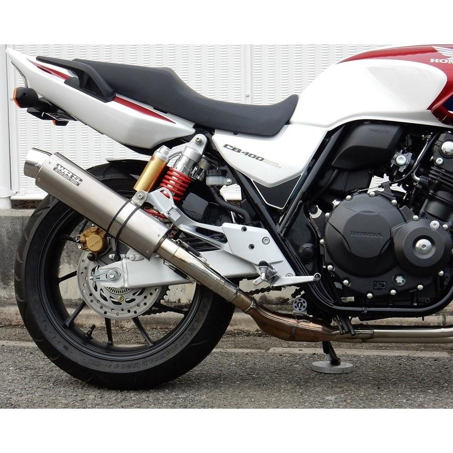 CB400SF・SB（EBL-NC42） ステンレスラウンドリアエキゾーストマフラー