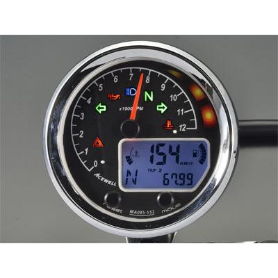 MA085続きもの多役立つことデジタル米突 9000rPm ACEWELL（エースウェル） 車、バイク、自転車-スピードメーター-バイク