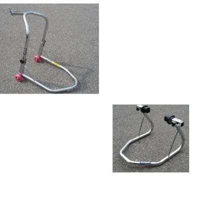 ミニバイクスタンドFRセットアジャスタブルVフックアーム ミニバイク用 