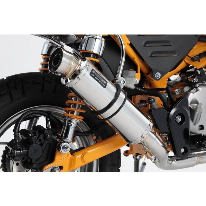 beamsマフラー　モンキー 125 ステンレス JB02 モンキー125（2BJ-JB02） R-EVOステンレスサイレンサー 政府認証 BMS-R
