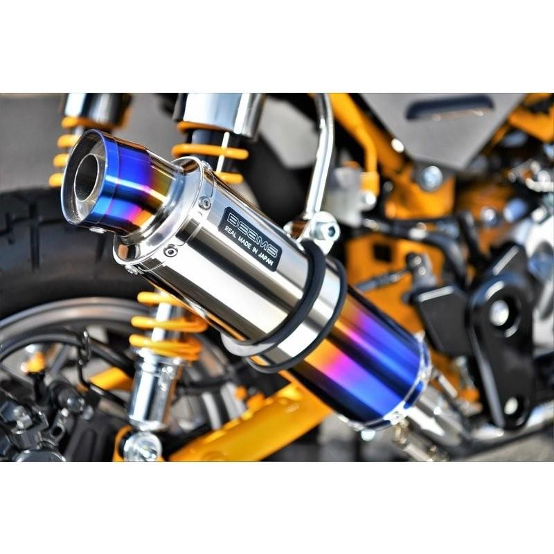 R-EVOチタンサイレンサー 政府認証 BMS-R（ビームス） モンキー125（2BJ-JB02）の画像