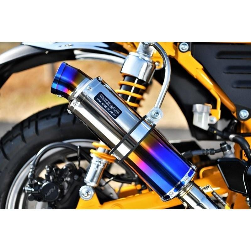 R-EVOチタンサイレンサー 政府認証 BMS-R（ビームス） モンキー125（2BJ-JB02）の画像