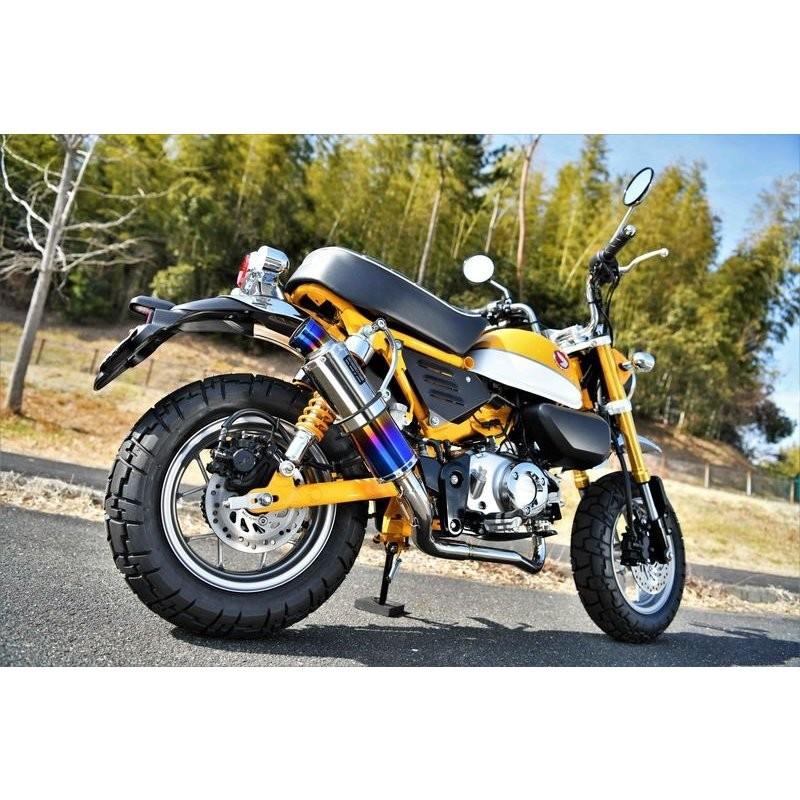 R-EVOチタンサイレンサー 政府認証 BMS-R（ビームス） モンキー125（2BJ-JB02）の画像