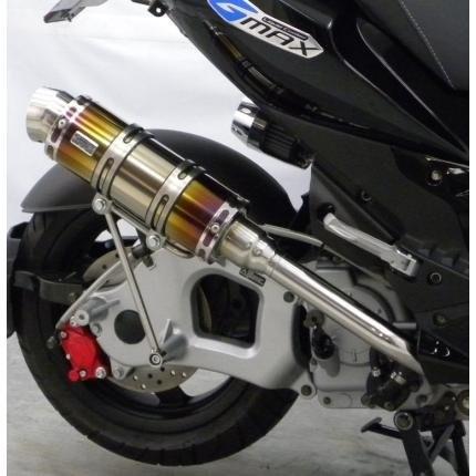 PGO G-MAX125 ロイヤルマフラー スポーツタイプ チタン ウイルズウィン