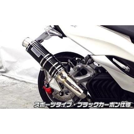 SMAX（SG271） アルティメットマフラー スポーツタイプ ブラックカーボン仕様 ウイルズウィン（WirusWin）