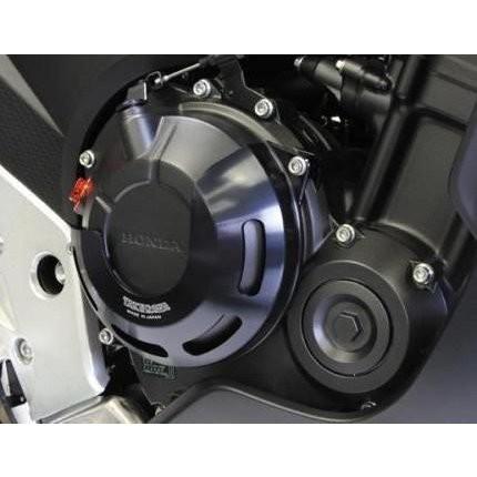 CBR400R（NC47) クラッチカバーガード（ブラック） SP武川（TAKEGAWA